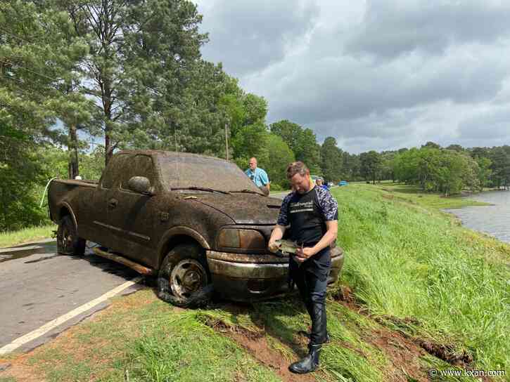 Texas fisherman finds submerged truck stolen in 2014