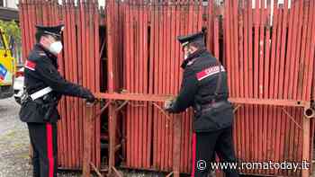 I ladri di ponteggi, recuperata refurtiva per 10mila euro