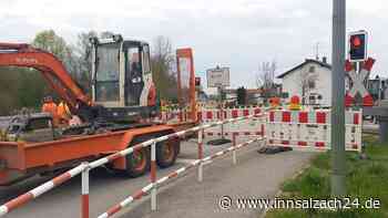 Bahnübergang in Egglkofen komplett gesperrt – das steckt hinter der Baumaßnahme