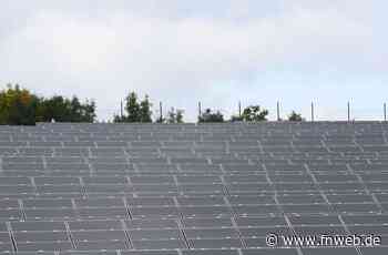 Tauberbischofsheim: Grünes Licht für weitere Photovoltaik-Freiflächen - Tauberbischofsheim - Nachrichten und Informationen - Fränkische Nachrichten