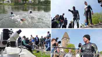 Start mit Schwierigkeiten: Professor will Donau für die Umwelt durchschwimmen