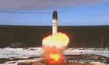 Russia tests new intercontinental ballistic missile to 'provide food for thought for our enemies' - Daily Mail