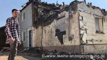 Er rettet einen 86-Jährigen aus einem brennenden Haus