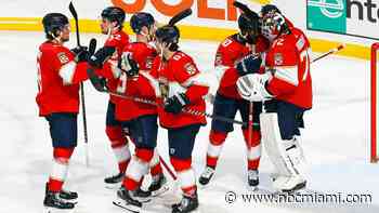 Panthers Beat Red Wings 5-2, Clinch Best Record in East