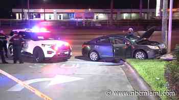 Road Rage Incident Involving Slingshot Leads to Shooting, Crash in Miami Gardens