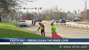 Earth Day: Crews clean the Inner Loop