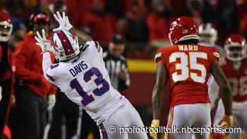 Brandon Beane talks up “stud” Gabriel Davis - NBC Sports