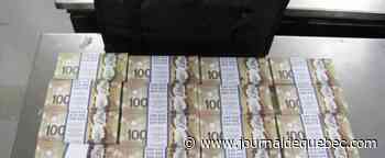 Saisie d’un million de dollars de faux billets de 100 $