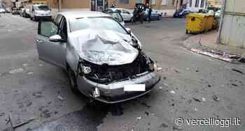 VERCELLI – Incrocio Benadir Bengasi – Auto contro furgone - vercellioggi.it/