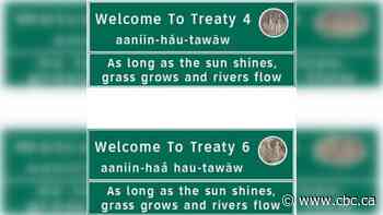 Sask. will mark treaty boundaries with new highway signs