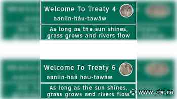 Sask. will mark treaty boundaries with new highway signs