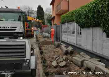 Al via i lavori per la sistemazione dei marciapiedi di Saronno - SaronnoNews.it