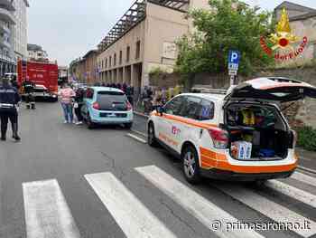 Una donna e un bambino investiti in corso Europa - Prima Saronno