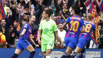 Barcelona-Frauen zerlegen VfL Wolfsburg vor Rekordkulisse