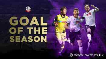 Goal of the Season: Vote Now! - News - Bolton Wanderers