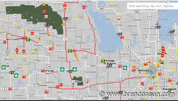 WEATHER UPDATE: Roads slowly re-opening - The Brandon Sun