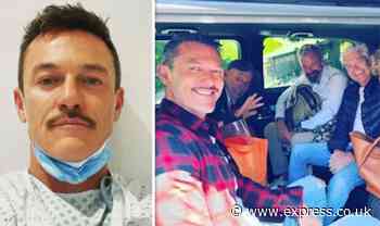 Luke Evans fans concerned by his hospital dash days after holiday with Phillip Schofield - Express