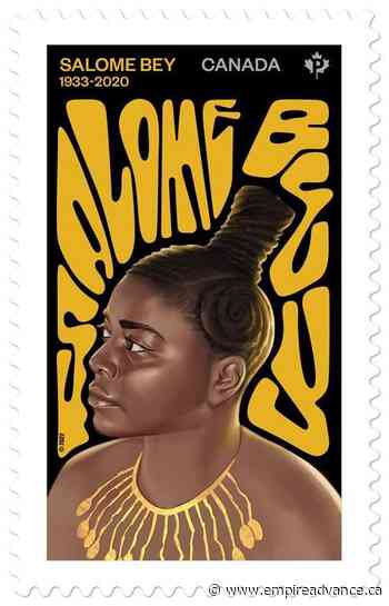 Stamp of Salome Bey, Canada's 'first lady of the blues,' unveiled - Virden Empire Advance