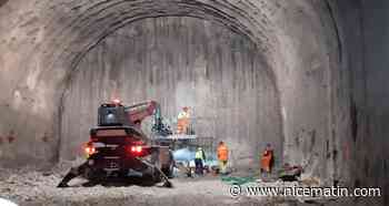 Nouveau tunnel de Tende: dix-huit mois après la tempête Alex, le percement a repris côté français aussi