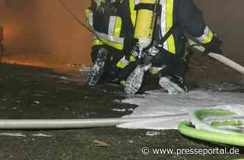 FW-E: Feuer in Altenessen - keine verletzten Personen