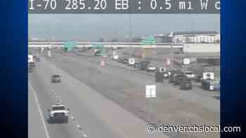 I-70 Westbound Stretch Clear After Multi-Vehicle Crash In Aurora - CBS Denver