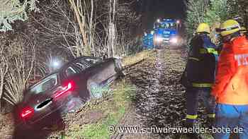 Skurriler Unfall auf Wanderweg: BMW-Fahrer lieferte sich bei Schramberg wilde Verfolgungsjagd mit Polizei - Schwarzwälder Bote
