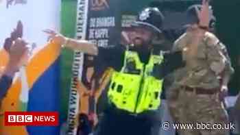 Perry Barr dancing police officer shows off bhangra moves