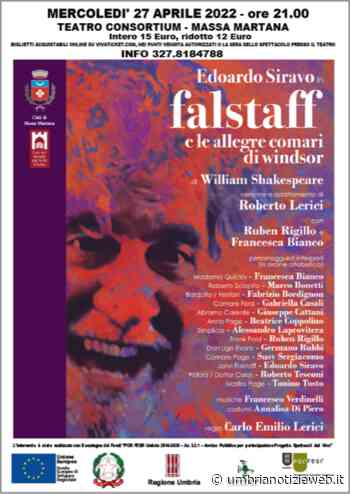 Massa Martana – Teatro, arriva “Falstaff e le allegre comari di Windsor” - Umbria Notizie Web