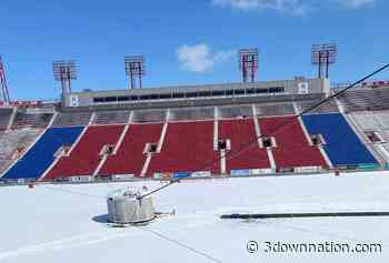 End of an era: McMahon Stadium speaker coming down in Calgary - 3downnation.com