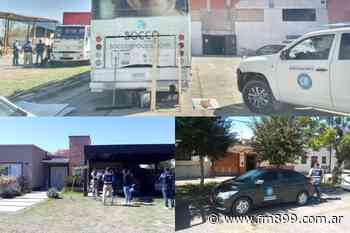 Allanaron en los barrios Jardines de San Lorenzo y Tres Cerritos, hay detenidos - La Radio de Martin Grande