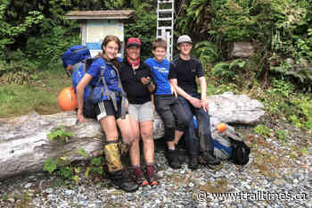 Trail mom and 3 teenagers setting out for 5-month expedition – Trail Daily Times - Trail Times