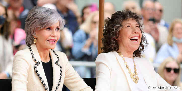 Jane Fonda Sheds Tears While Honoring Lifelong Friend Lily Tomlin During Her Handprint Ceremony in Hollywood