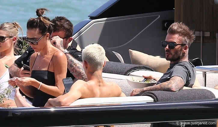 David & Victoria Beckham Relax On a Boat in Miami with Son Romeo - See the Photos!