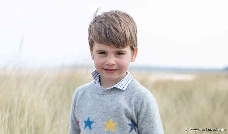 Prince Louis Looks So Cute in His 4th Birthday Portraits!