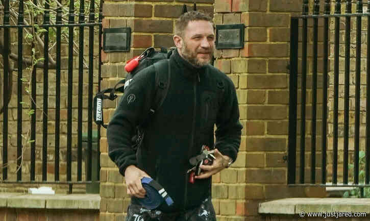 Tom Hardy Spotted in His Workout Gear While Heading to the Gym