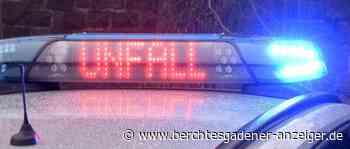 Verkehrsunfall auf der B20: Zwei Personen schwer verletzt - Berchtesgadener Anzeiger