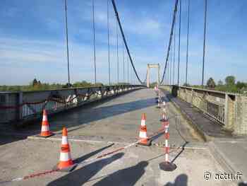 Les Andelys. Pourquoi le pont suspendu ne rouvrira pas lundi 25 avril - actu.fr