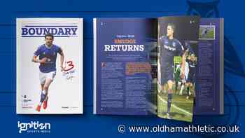 Get Your Salford City Boundary Bulletin! - News - oldhamathletic.co.uk