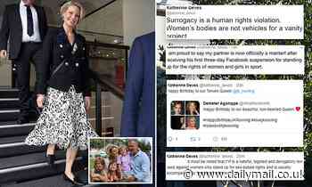 Katherine Deves campaigns in Warringah Sydney election 2022 as transgender tweets and abuse revealed - Daily Mail