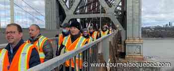 Le pont de Québec pris d’assaut