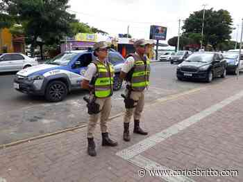73ª CIPM reforça policiamento ostensivo no Centro de Juazeiro - Carlos Britto