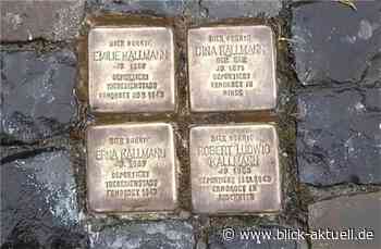Sinzig: Stolpersteine werden verlegt - Blick aktuell