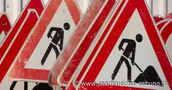 Straßenbauarbeiten in der Ortsdurchfahrt Bexbach - Saarbrücker Zeitung