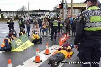 'Use the Google,' BC premier tells road-blocking logging protesters – Saanich News - Saanich News