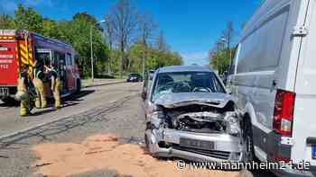 Horror-Unfall an Ostern: 6 Verletzte in Mannheim – Frau in Lebensgefahr - mannheim24.de