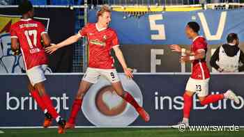 Freiburg II gewinnt in Mannheim knapp mit 1:0 - Fussball - SWR