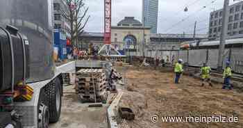 Umgestaltungen am Hauptbahnhof zwingen Bahnen zu Umleitungen - Mannheim - Rheinpfalz.de