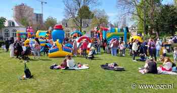 Buitenspeeldag Hoboken gigantisch succes met speciale 'The Big Bounce'-editie: meer dan 2.500 kinderen komen ravotten - PZC