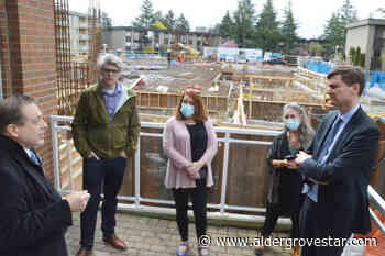 Housing minister tours Langley seniors housing construction – Aldergrove Star - Aldergrove Star