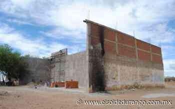 Avanza construcción de canchas de frontón en Guadalupe Victoria - El Sol de Durango